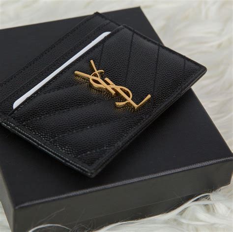 ysl card holder vip gift|ysl card holder for men.